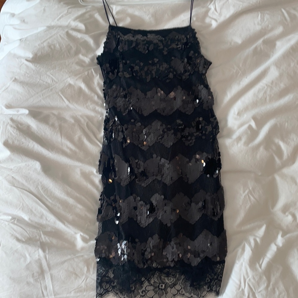 Sequin Dress -Black